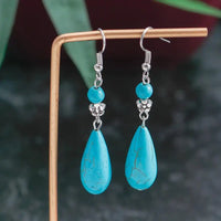 Aurelia™ - Orecchini Pendenti a Fiore in Argento Aihua