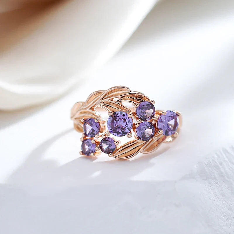Anello di classe Violette Pearl