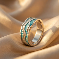 Anello Seasilver Turquoise Bubble