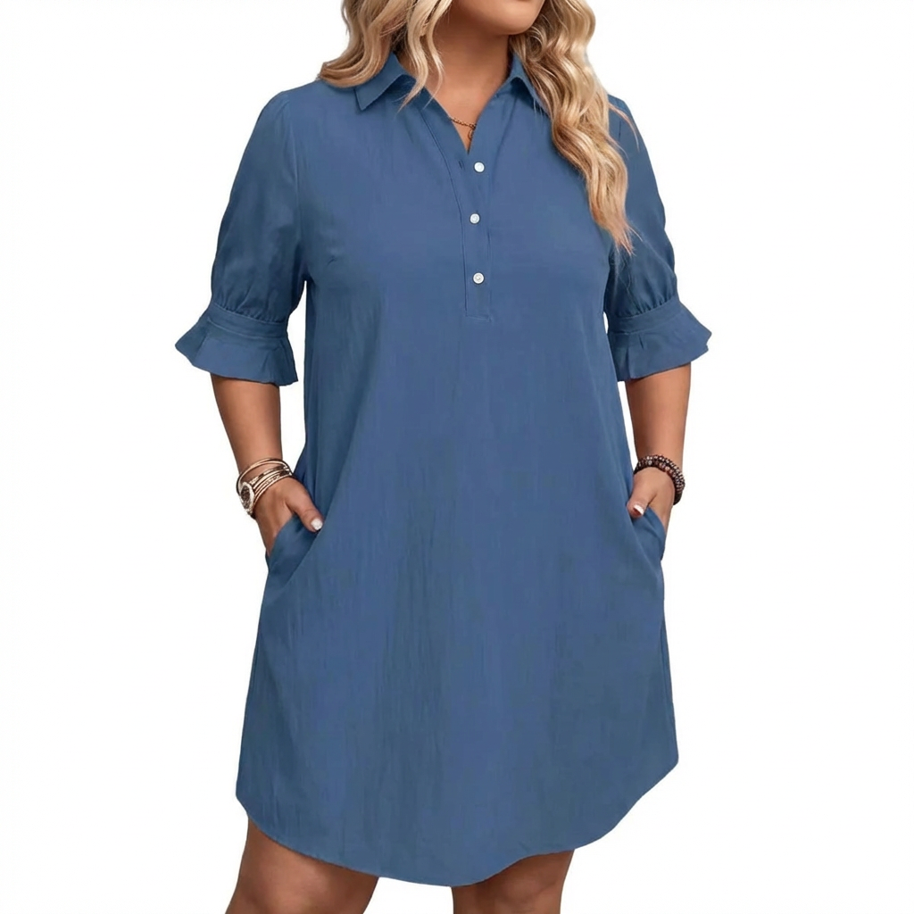 Delphine - Vestito Classico Senza Sforzo