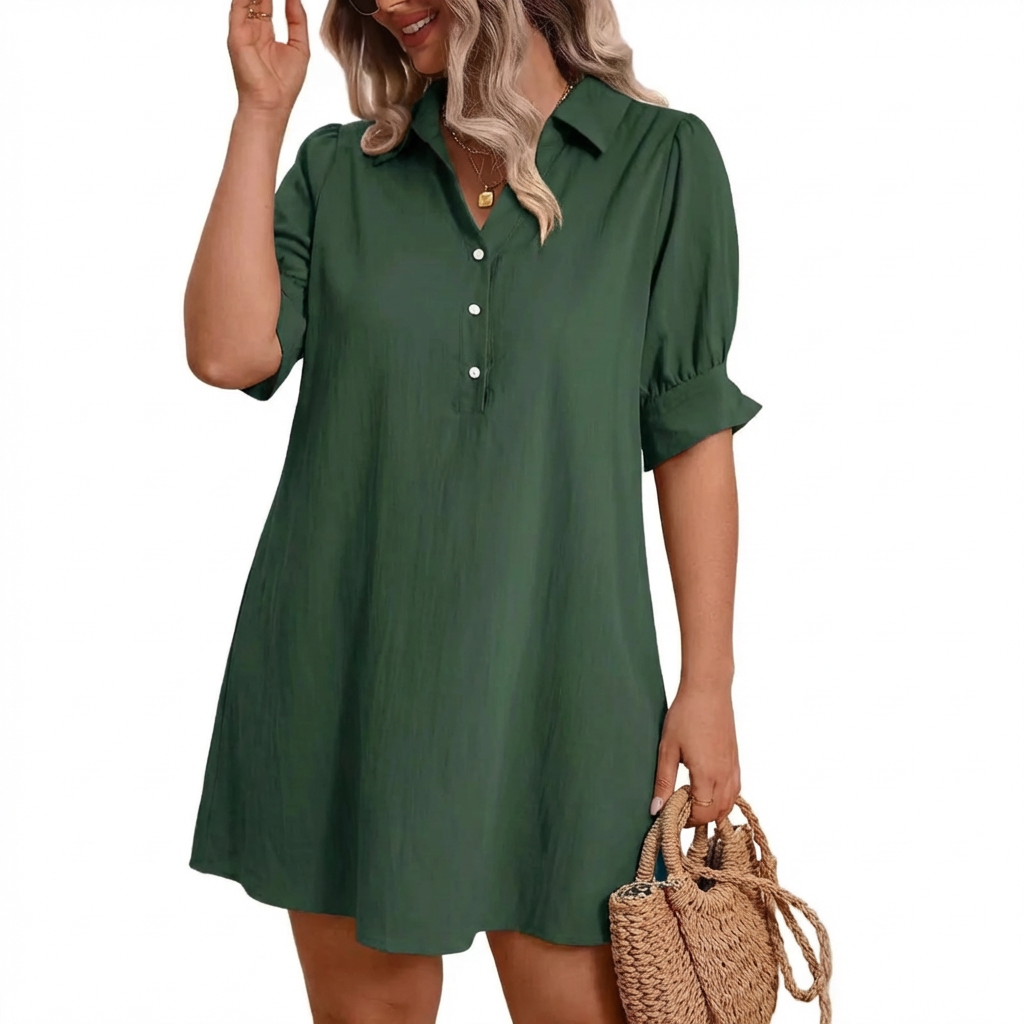 Delphine - Vestito Classico Senza Sforzo