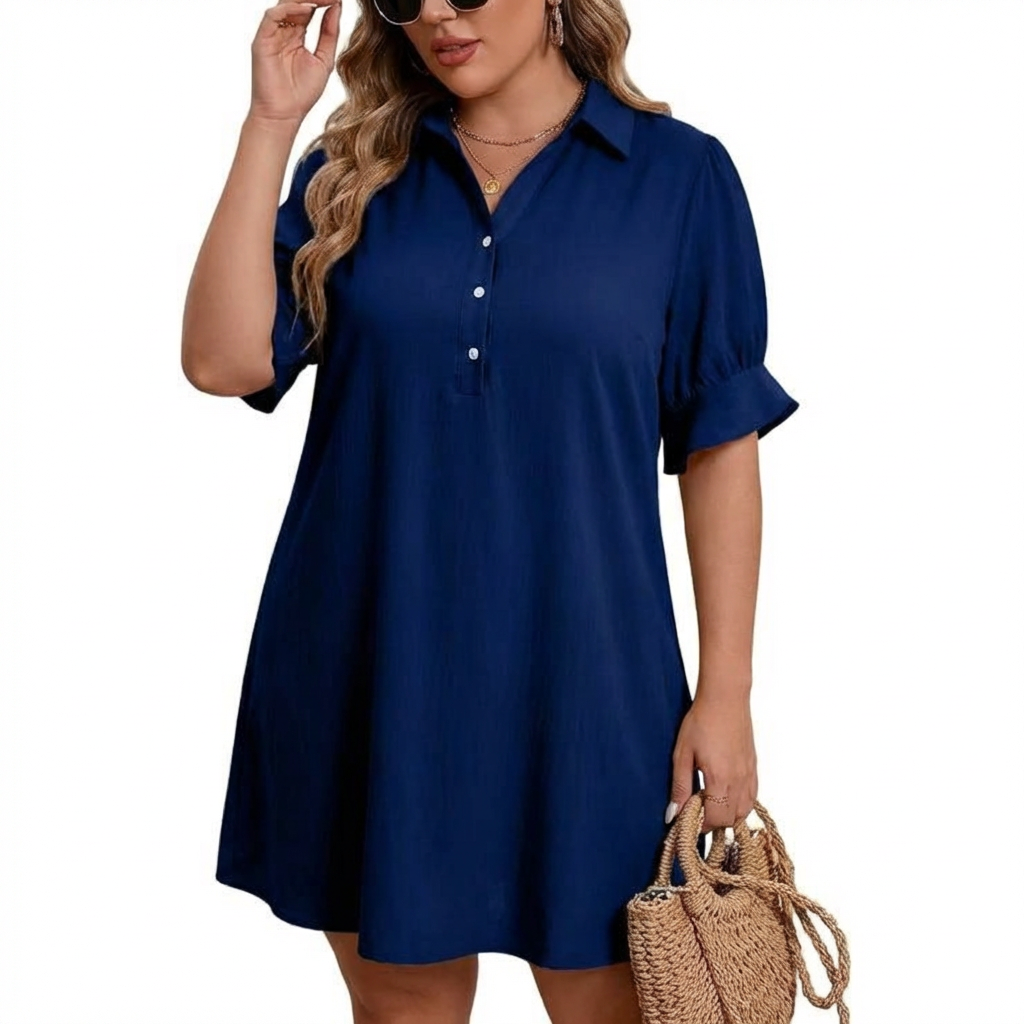 Delphine - Vestito Classico Senza Sforzo