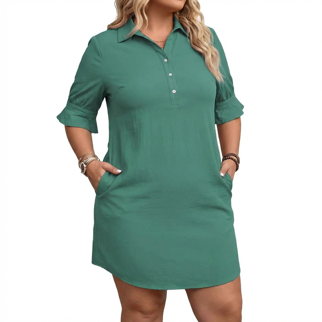 Delphine - Vestito Classico Senza Sforzo
