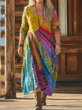 Liora - Vestito Bohemien Stampato