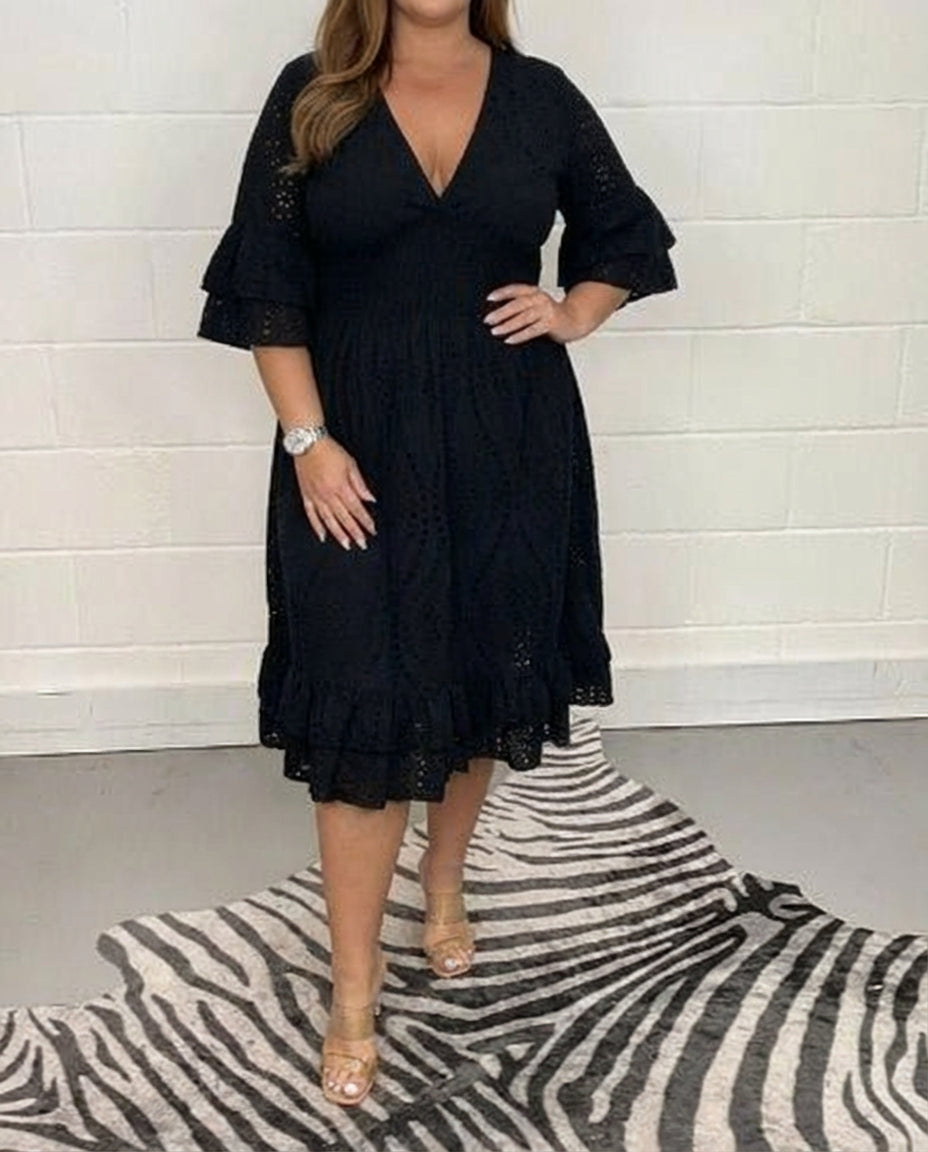 Lior - Abito Elegante in Pizzo