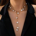 Collana Cascata di Perle Mistica