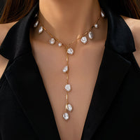 Collana Cascata di Perle Mistica
