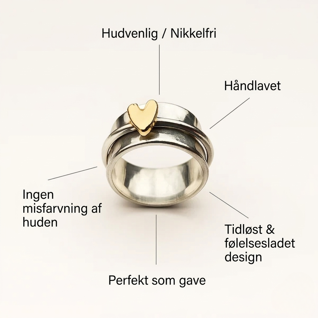 Anello a forma di cuore