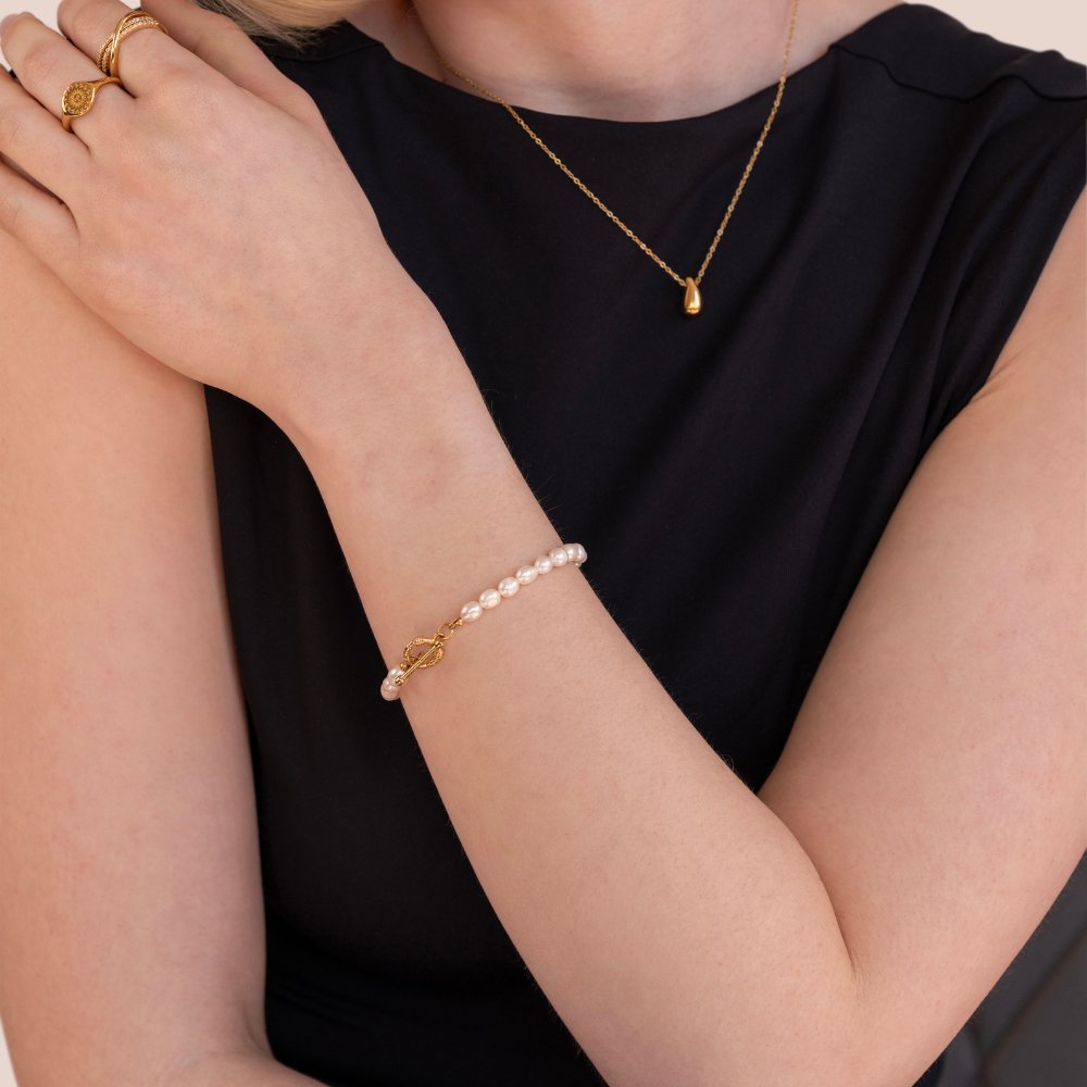 Bracciale Link Cara Pearl