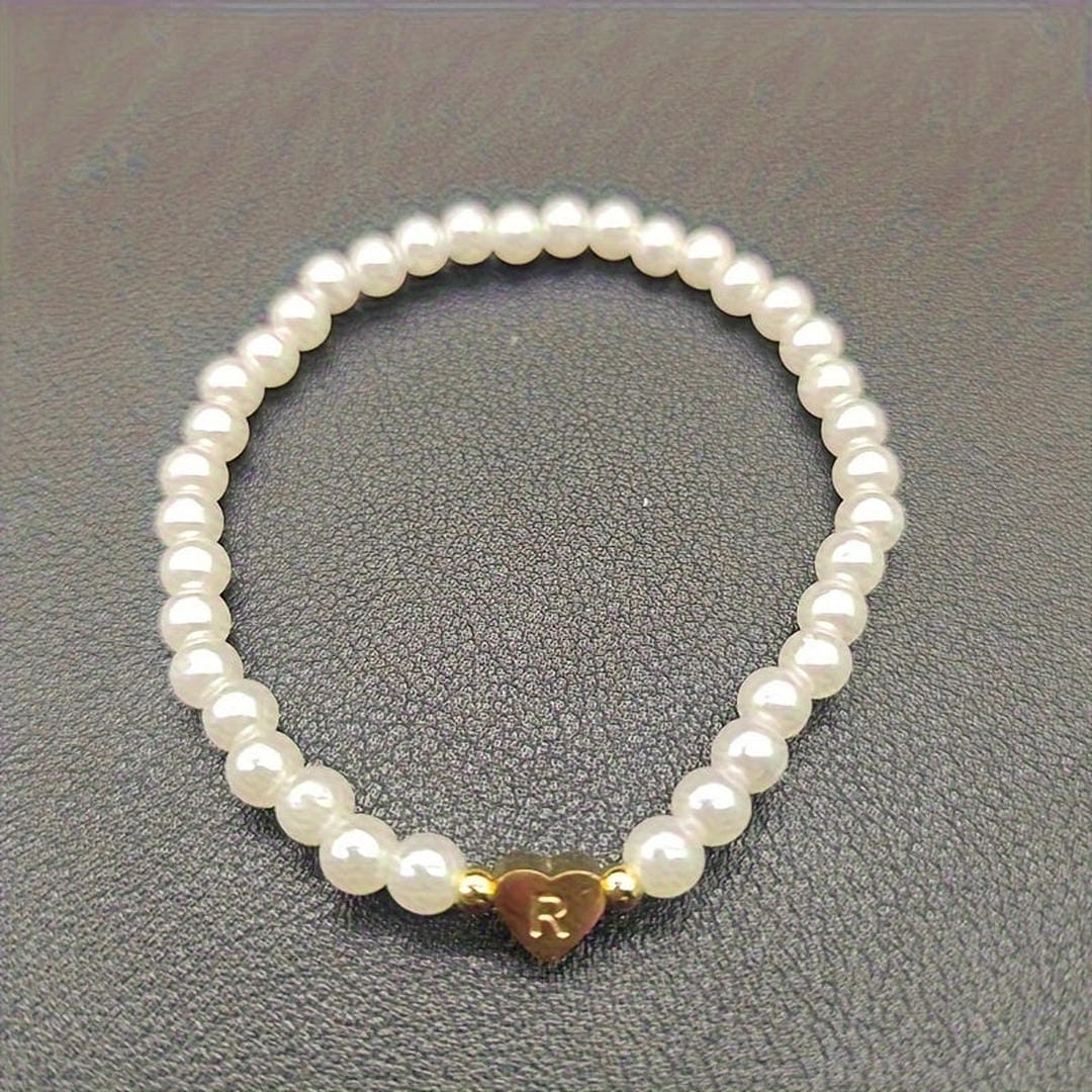 Braccialetto di Perle A-Z