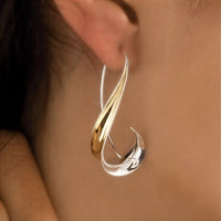 Orecchini Twist Oro Luxe Sofisticati
