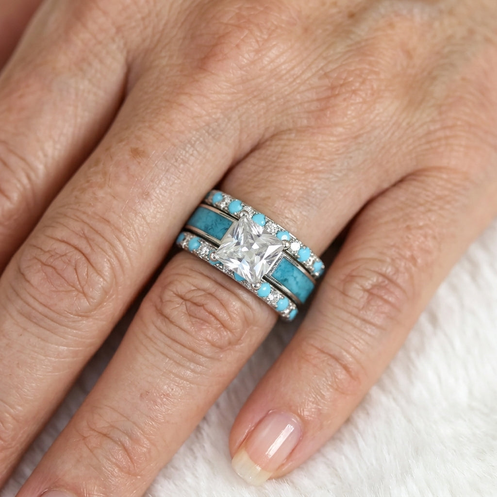 Anello Boho Oro Impilato