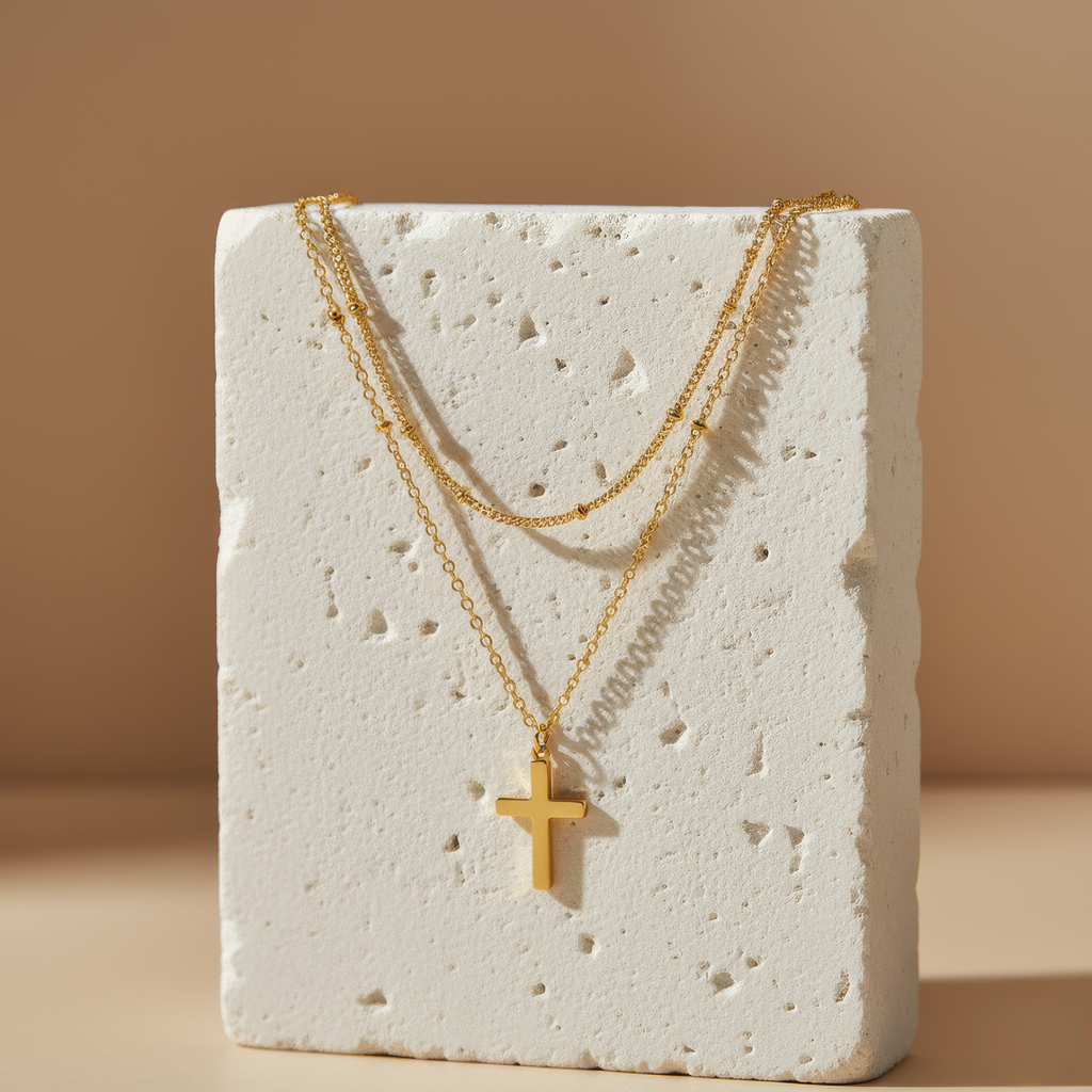 Benedetta™ - Collana a Croce Strati