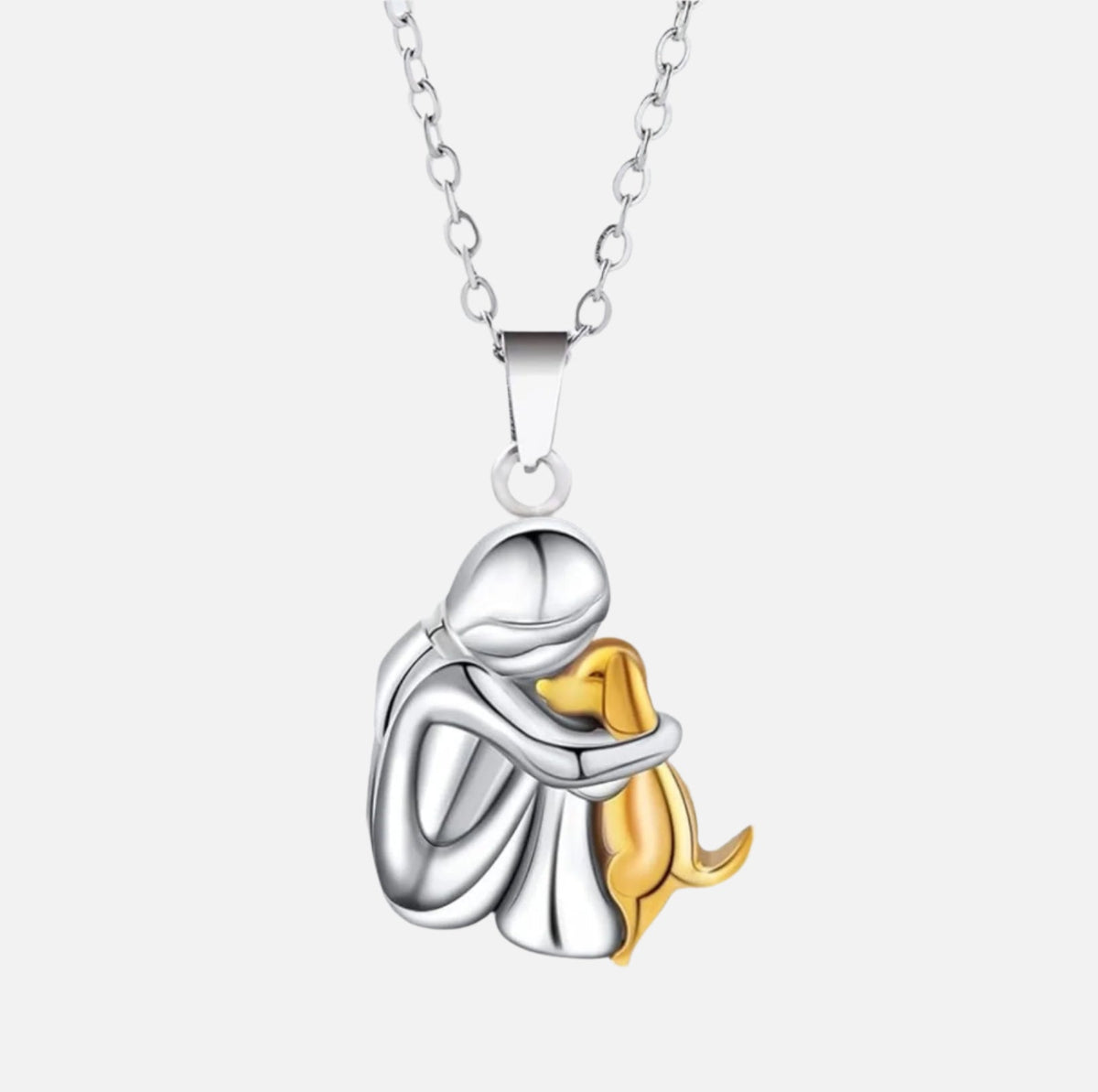 Collana con Ciondolo Abbraccio