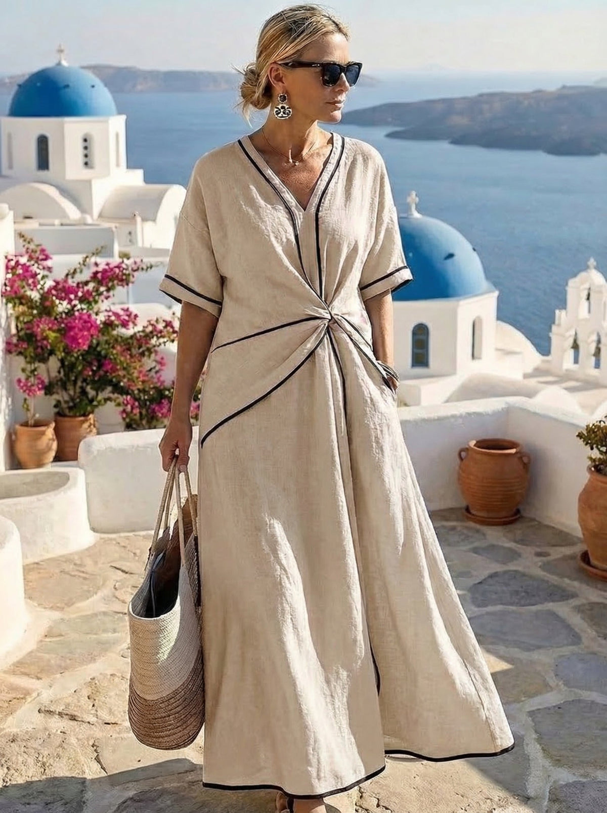 Santorini™ Vestito Estivo