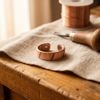 Anello in Rame Hearth