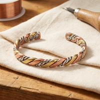 Bracciale in Rame e Pietra