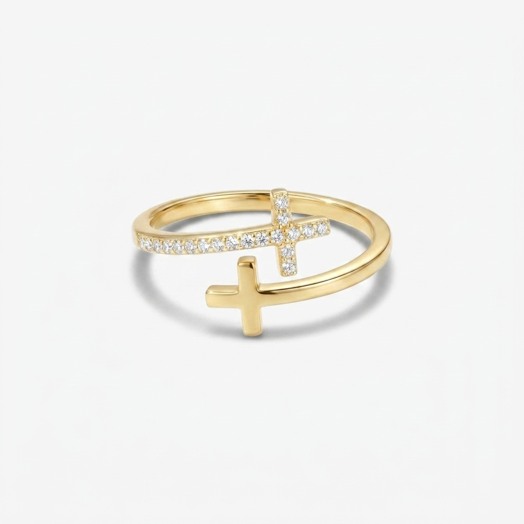 Serena™ - Anello Incrociato Intrecciato