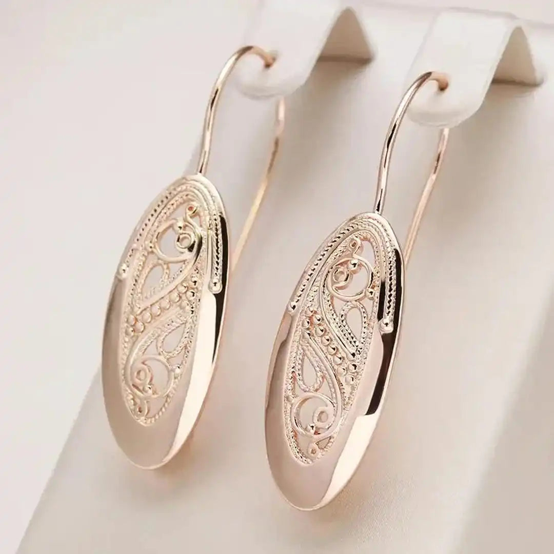 Orecchini a Goccia Golden Radiance