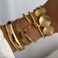 Set di Bracciali Boho Oro