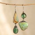 Orecchini a Goccia Turchese Bohemien