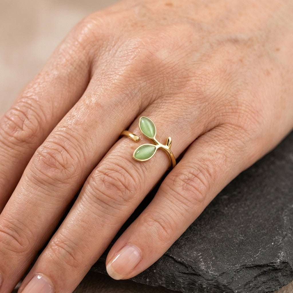 Anello in Vite Smaltato Bohemien
