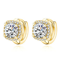 Orecchini quadrati Nadine | Oro