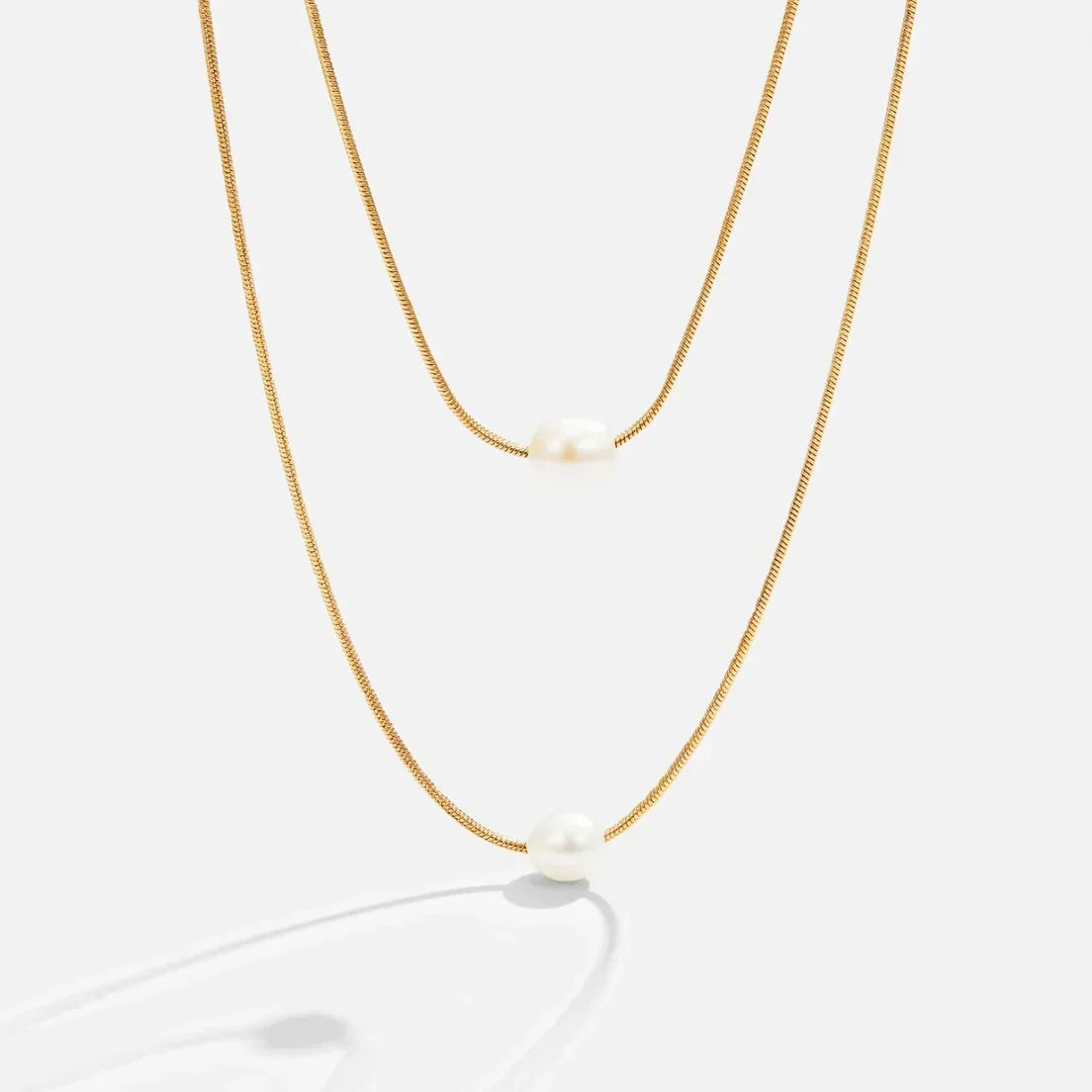 Collana di Perle Stratificate e Sofisticate