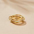 Anello in Oro Kaili a Strati