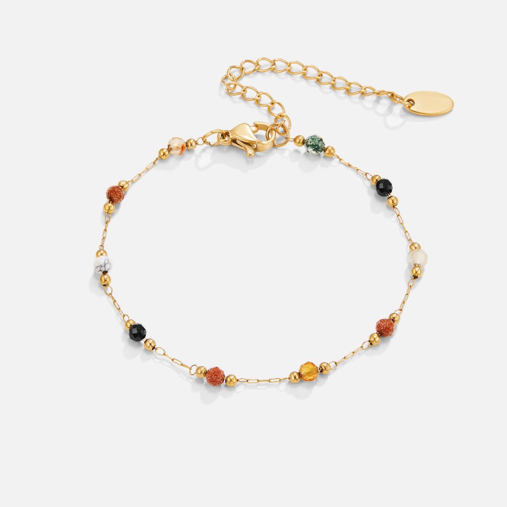 Bracciale in Pietre Con Perline Lulu
