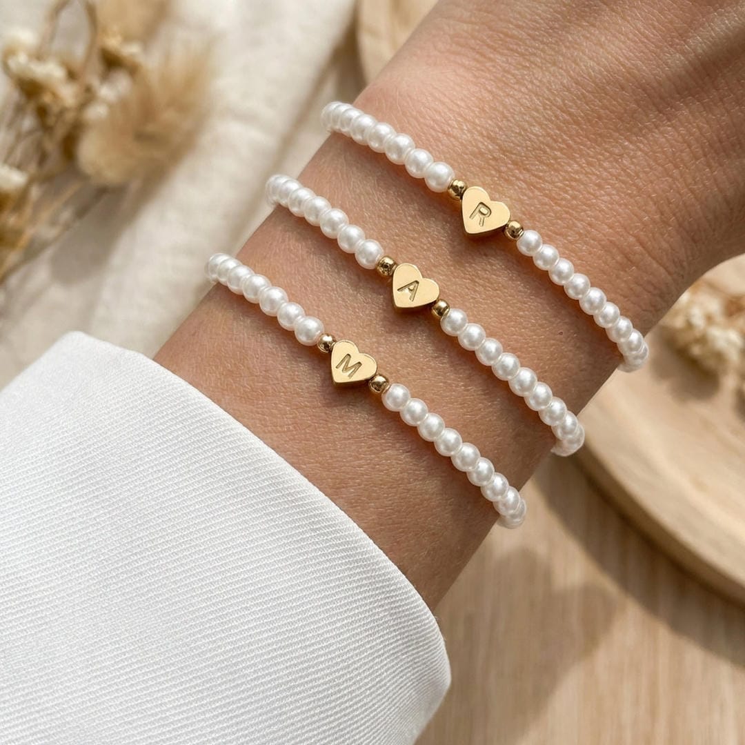 Braccialetto di Perle A-Z