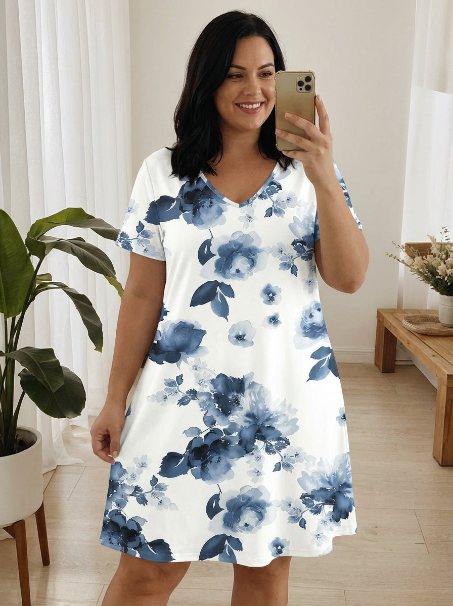 Colette - Vestito Stampato a Fiori