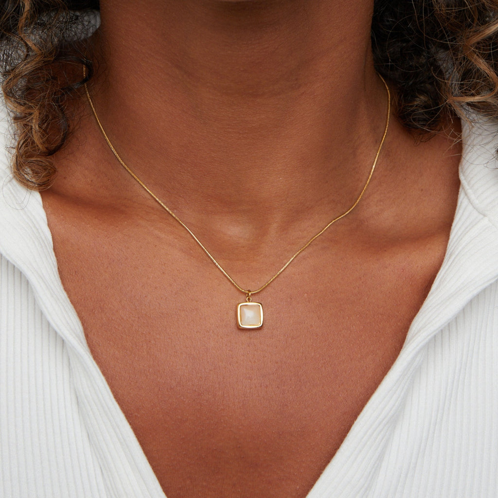 Collana con Pendente Riva Moonstone