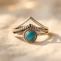 Anello Bohemien Marquise Turchese