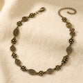 Collana Choker Bohemien con Motivo Floreale