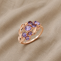 Anello di classe Violette Pearl