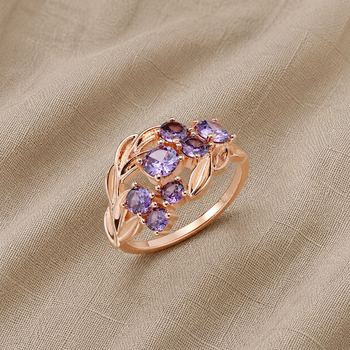 Anello di classe Violette Pearl