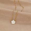 Collana Fiore Bianco