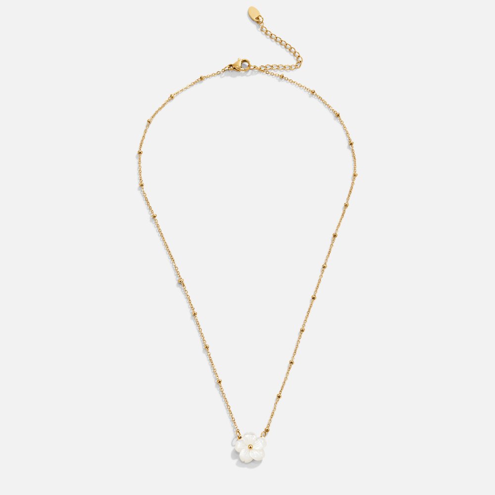 Collana Fiore Bianco